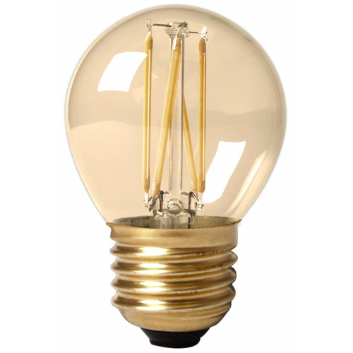 Calex 15 Pièces - Calex Spherical LED Ampoule Ø45 - E27 - 250 Lm - Or Finition