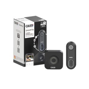 Calex Calex Smart Sonnette avec Caméra - Sonnette vidéo Wifi - HD - 1080p Calex Smart Sonnette avec Caméra - Sonnette vidéo Wifi - HD - 1080p