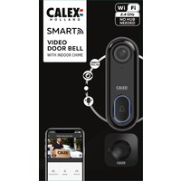 Calex Calex Smart Sonnette avec Caméra - Sonnette vidéo Wifi - HD - 1080p