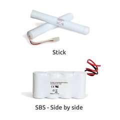 Batterie - 3,6V - 900mAh