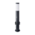 Lampe d'extérieur sur pied Dally M - avec Capteur de mouvement et 2 prises - Culot E27 - IP44 - 60cm - Noir