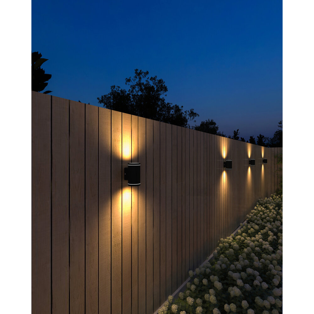 Calex Calex Smart Lampe Murale Up & Down - RVB - IP44 - Éclairage de jardin intelligent