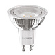 Ampoule LED GU10 - Gradable - 5W - 2700K - 345 Lumen – Verre