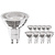 10x Ampoules LED GU10 - 4.5W - Blanc Chaud - 2700K - 345 Lumen - Pack économique
