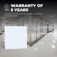 Panneau LED High Lumen (140Lm/W) 60x60 - 30W - 6000K - 4259 Lumen Lampesonline Panneau LED High Lumen (140Lm/W) 60x60 - 30W - 6000K - 4259 Lumen