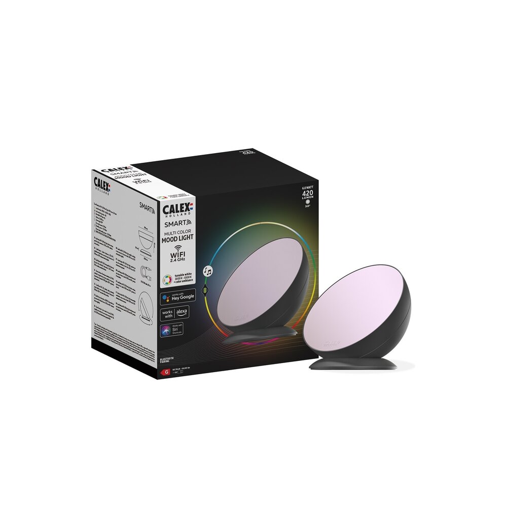 Calex Calex Smart RGB+CCT Lampe d'ambiance - 5W - 420 Lumen