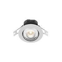Calex Calex LED Spots Encastrés - Smart WiFi - 5W - CCT - 345 Lumen - Ø85 mm - Blanc - 3 Pack