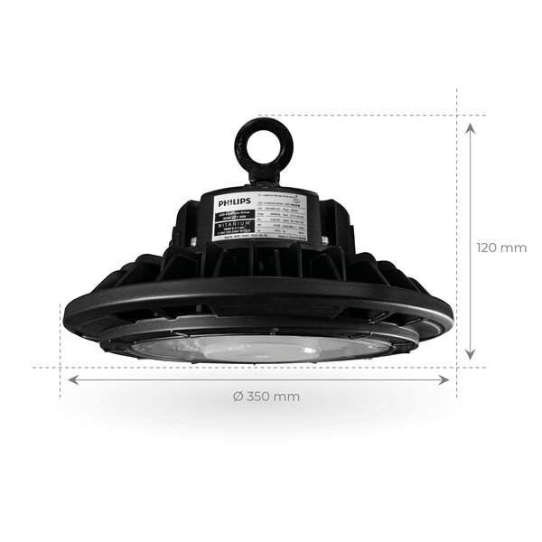 Lampesonline High Bay LED 200W - Philips Driver - 120° - 160lm/W - 4000K - IP65 - Dimmable