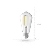 Ledvion Ampoule LED E27 Filament - Dimmable - 4.5W - 2300K - 470 Lumen