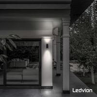 Ledvion Applique Murale LED - Santa Barbara Noir