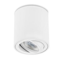 Lampesonline Spot LED WIFI – Blanc – Inclinable – Luminosité réglable – Rond – 4,9W - RGB+CCT - IP20