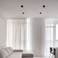 Spot LED Dimmable - Noir – Inclinable - Carré - IP20 - 5W - 2700K Lampesonline Spot LED Dimmable - Noir – Inclinable - Carré - IP20 - 5W - 2700K