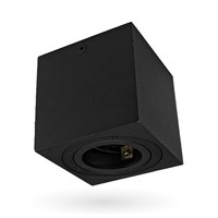 Spot LED - Noir – Inclinable - Carré Lampesonline Spot LED - Noir – Inclinable - Carré
