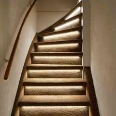 Eclairage d’escalier LED - 15 marches