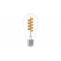 Calex Calex Smart RGB+1800K E27 Ampoule LED Filament - Wifi - Dimmable - 4.9W