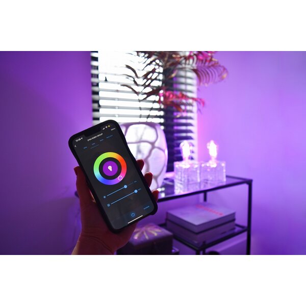 Calex Calex Smart RGB+1800K E27 Ampoule LED Filament - Wifi - Dimmable - 4.9W