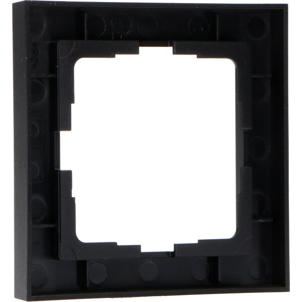 Lampesonline Plaque pour Prise - Plaques de recouvrement - 55x55mm - Noir