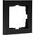 Plaque pour Prise - Plaques de recouvrement - 55x55mm - Noir