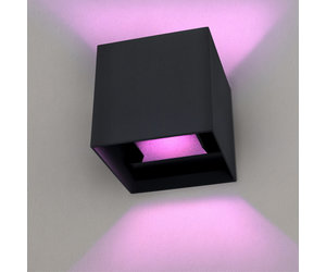 Applique murale LED d'extérieur - Noir – 2700K – 4.2W - IP54 - Lampesonline