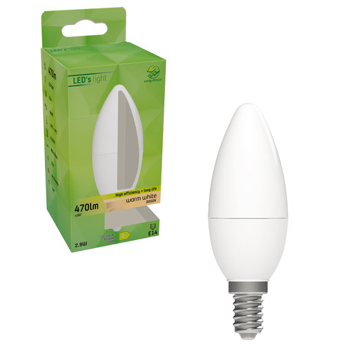 Lampesonline Ampoule LED E14 - Candle - Ø35 - 2.9W - 162lm/W - 3000K - 470 Lm