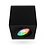 Spot LED WIFI - Noir – Inclinable - Carré - 5W - RGBWW - IP20