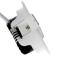 Spots Encastrables LED Blanc - 5W - IP54 - 2000K-3000K - Inclinable EcoDim Spots Encastrables LED Blanc - 5W - IP54 - 2000K-3000K - Inclinable
