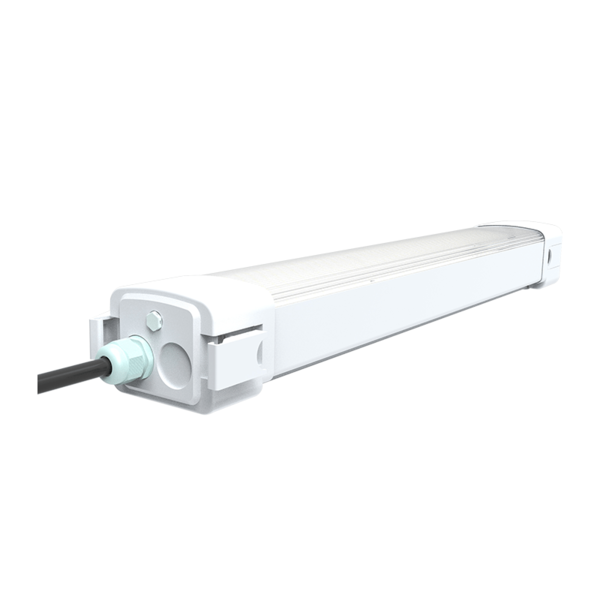 Lampesonline Réglette LED Tri Proof Interrupteur d'urgence - 150CM - 60W - 150lm/W - IP65 - IK10