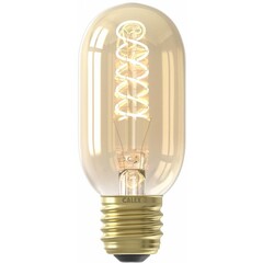 Calex Premium Ampoule LED Tubular Ø45 - E27 - 250 Lumen - Or Finish - Lampe Vintage