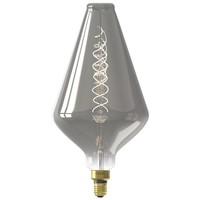 Calex Calex Vienna Ampoule LED Globe Ø188 - E27 - 80 Lm - Titane - Lampe Vintage
