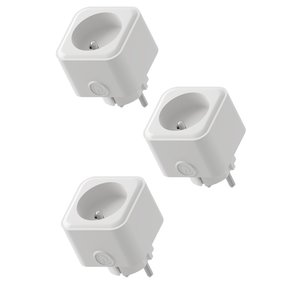 Ledvion Prise Wifi BE/FR - Prise connectée WiFi - 3 pièces Prise Wifi BE/FR - Prise connectée WiFi - 3 pièces
