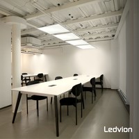 Lumileds Panneau LED 60x60 - 40W - 3000K - 100 lm/W - 5 Années Garantie Ledvion Lumileds Panneau LED 60x60 - 40W - 3000K - 100 lm/W - 5 Années Garantie