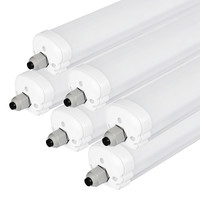 6x Réglette LED étanche 120 cm - 36W - 4320 Lumen - 4000K - Raccordable V-TAC 6x Réglette LED étanche 120 cm - 36W - 4320 Lumen - 4000K - Raccordable