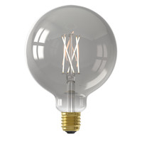 Calex Calex LED Ampoule Smokey Globe - Smart WiFi - 7W - E27 - 400 Lumen - Ø125 mm