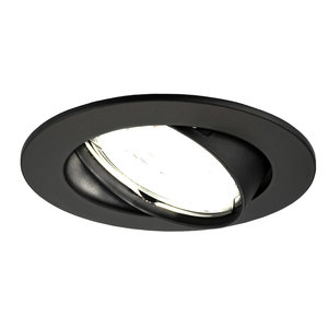 Ledvion Spot Encastrable LED - Dimmable - Noir - Amsterdam - 5W - 4000K - Ø82mm Spot Encastrable LED - Dimmable - Noir - Amsterdam - 5W - 4000K - Ø82mm