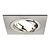Spot Encastrable LED - Dimmable - Inox - Sevilla - 5W - 2700K - 92mm - Carré