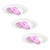 LED Spot Encastrable Blanc - Amsterdam - Smart WiFi - Dimmable - RGB+CCT - 3 pièces