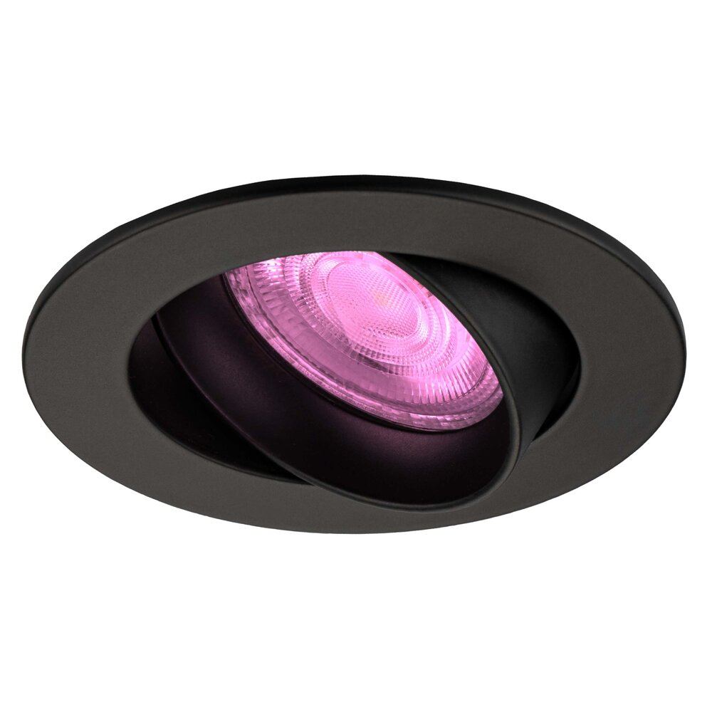 Ledvion LED Spot Encastrable Noir - Rio - Smart WiFi - Dimmable - RGB+CCT