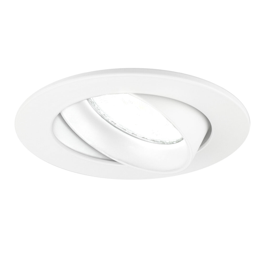 Ledvion Spot Encastrable LED - Dimmable - Blanc - Rio - 5W - 6500K - Ø85mm