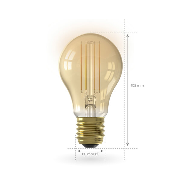 Ledvion Smart CCT E27 Ampoule LED Dimmable - Bluetooth Mesh - 7W