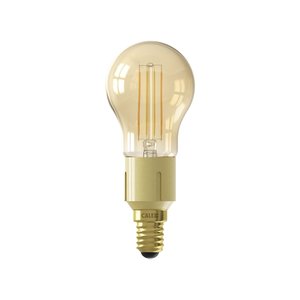 Calex Calex Ampoule Connectée Lamp Gold - E14 - 4,9W - 470 Lumen - 1800K - 3000K - Lampe Vintage Calex Ampoule Connectée Lamp Gold - E14 - 4,9W - 470 Lumen - 1800K - 3000K - Lampe Vintage