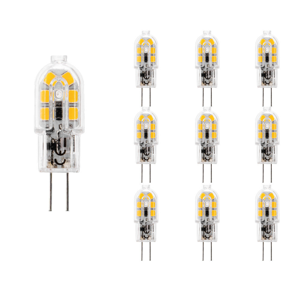 Lampesonline 10 Pack - Ampoule G4 LED - 1.3 Watt - 130 Lumen - 6500K