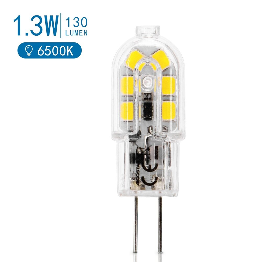 Lampesonline 10 Pack - Ampoule G4 LED - 1.3 Watt - 130 Lumen - 6500K