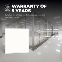 Panneau LED 60x60 - 40W - 4000K - 4000 Lumen - 100 lm/W Lampesonline Panneau LED 60x60 - 40W - 4000K - 4000 Lumen - 100 lm/W