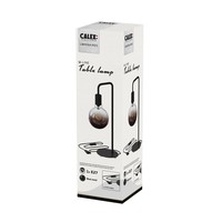 Calex Lampe de table industrielle Calex - Noir - E27