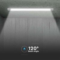 Samsung LED Batten 120 cm - 40W - 6500K - 4800 Lumen V-TAC Samsung LED Batten 120 cm - 40W - 6500K - 4800 Lumen