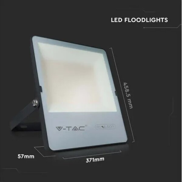 V-TAC Projecteur LED 200W - 185 Lm/W - IP65 - 4000K - 5 ans de Garantie