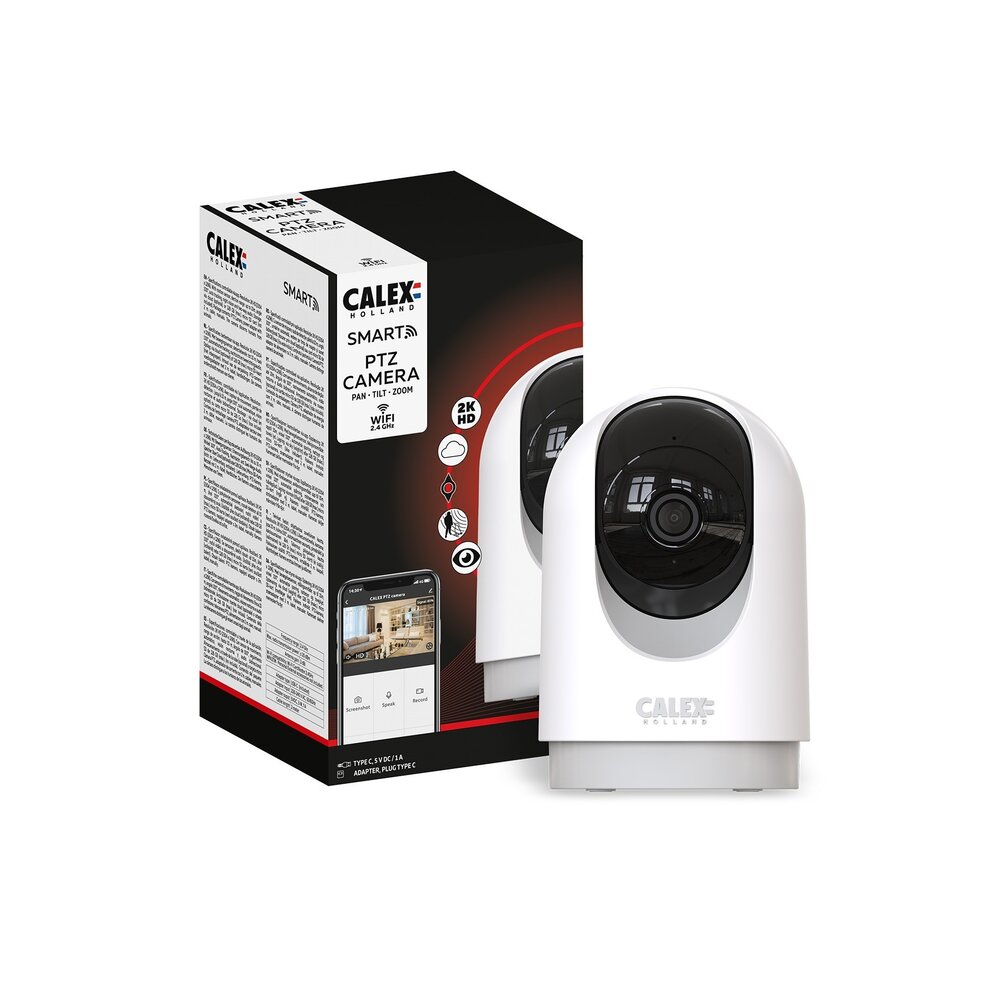 Calex Calex Smart PTZ 2K Caméra HD