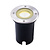 Spot encastrable de sol LED - Ronde - IP67 - 5W - 2700K - Câble 1M