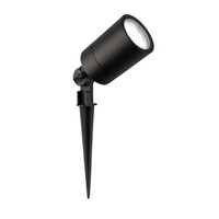 Ledvion Spot à piquer LED – Aluminium – IP65 - 5W - 6500K - Câble 2M - Noir