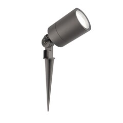 Spot à piquer LED – Aluminium – IP65 - 5W - 6500K - Câble 2M - Anthracite